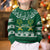 Saudi Arabia Christmas Kid Ugly Christmas Sweater Coat Of Arms Milad Mubarak - Wonder Print Shop