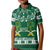 Saudi Arabia Christmas Kid Polo Shirt Coat Of Arms Milad Mubarak - Wonder Print Shop