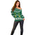 Saudi Arabia Christmas Off Shoulder Sweater Coat Of Arms Milad Mubarak - Wonder Print Shop