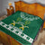 Saudi Arabia Christmas Quilt Coat Of Arms Milad Mubarak - Wonder Print Shop