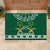 Saudi Arabia Christmas Rubber Doormat Coat Of Arms Milad Mubarak - Wonder Print Shop