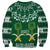 Saudi Arabia Christmas Sweatshirt Coat Of Arms Milad Mubarak - Wonder Print Shop