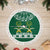 Saudi Arabia Christmas Tree Skirt Coat Of Arms Milad Mubarak - Wonder Print Shop