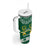 Saudi Arabia Christmas Tumbler With Handle Coat Of Arms Milad Mubarak - Wonder Print Shop