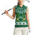 Saudi Arabia Christmas Women Sleeveless Polo Shirt Coat Of Arms Milad Mubarak - Wonder Print Shop