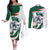 Saudi Arabia Horse Riders Couples Matching Off The Shoulder Long Sleeve Dress and Long Sleeve Button Shirt Arab Style