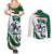 Saudi Arabia Horse Riders Couples Matching Summer Maxi Dress and Long Sleeve Button Shirt Arab Style - Wonder Print Shop