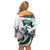 Saudi Arabia Horse Riders Family Matching Off Shoulder Short Dress and Hawaiian Shirt Arab Style - Wonder Print Shop