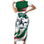 Saudi Arabia Horse Riders Family Matching Short Sleeve Bodycon Dress and Hawaiian Shirt Arab Style - Wonder Print Shop