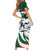 Saudi Arabia Horse Riders Family Matching Short Sleeve Bodycon Dress and Hawaiian Shirt Arab Style - Wonder Print Shop