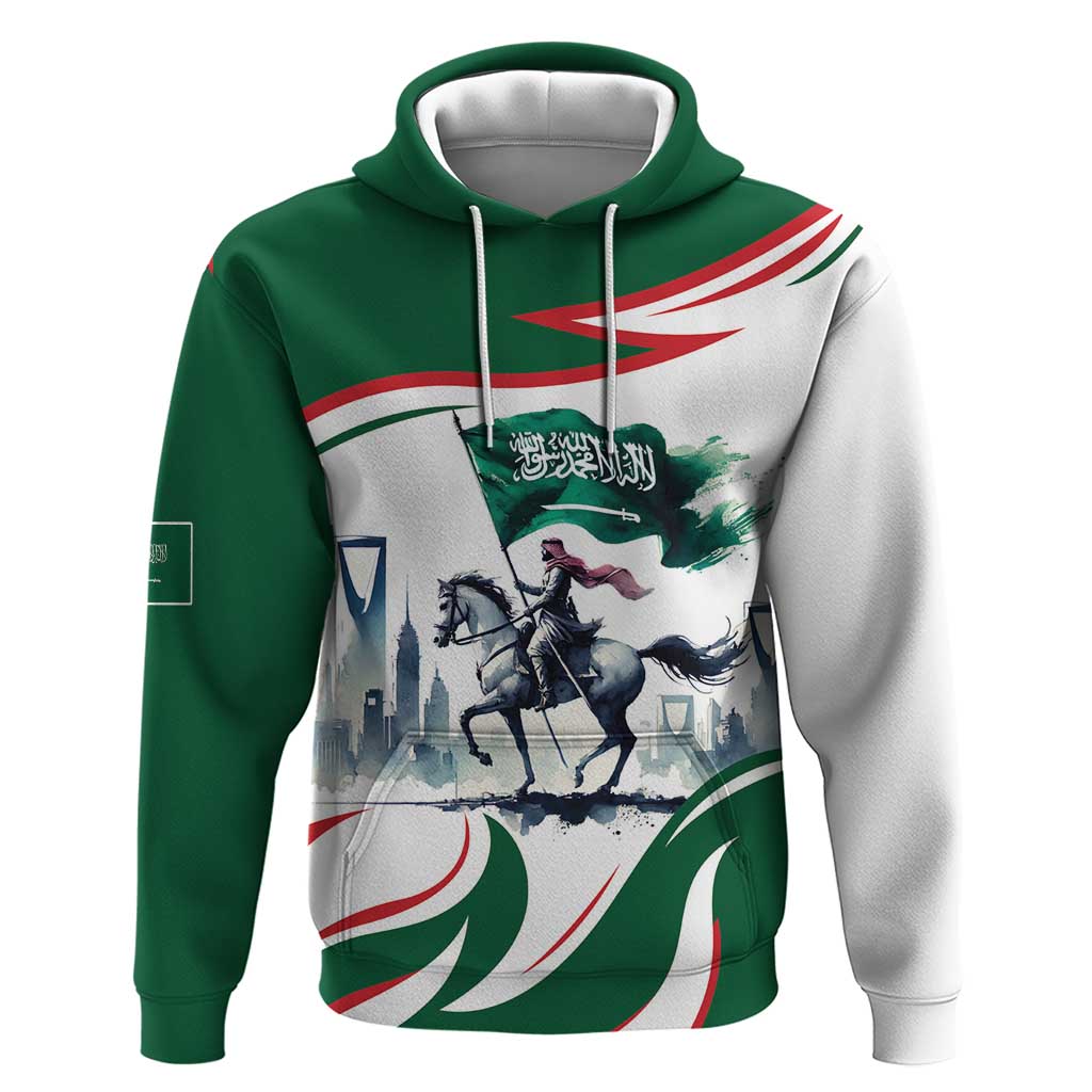 Saudi Arabia Horse Riders Hoodie Arab Style - Wonder Print Shop