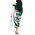 Saudi Arabia Horse Riders Off The Shoulder Long Sleeve Dress Arab Style - Wonder Print Shop