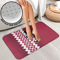 Custom Qatar Football Bathroom Set Maroon One Go Champion - Wonder Print Shop