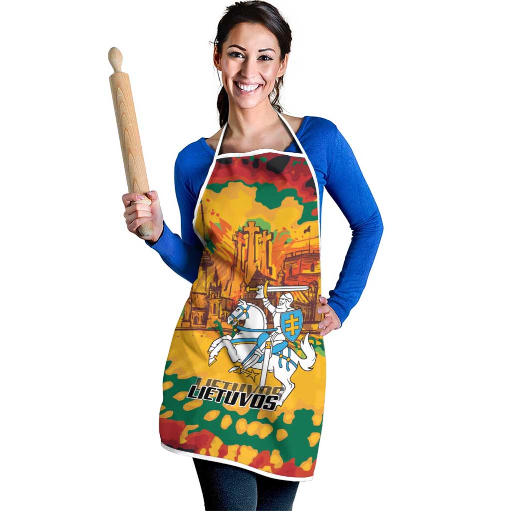 Lithuania Independence Day Apron Vytis Knight National Pride