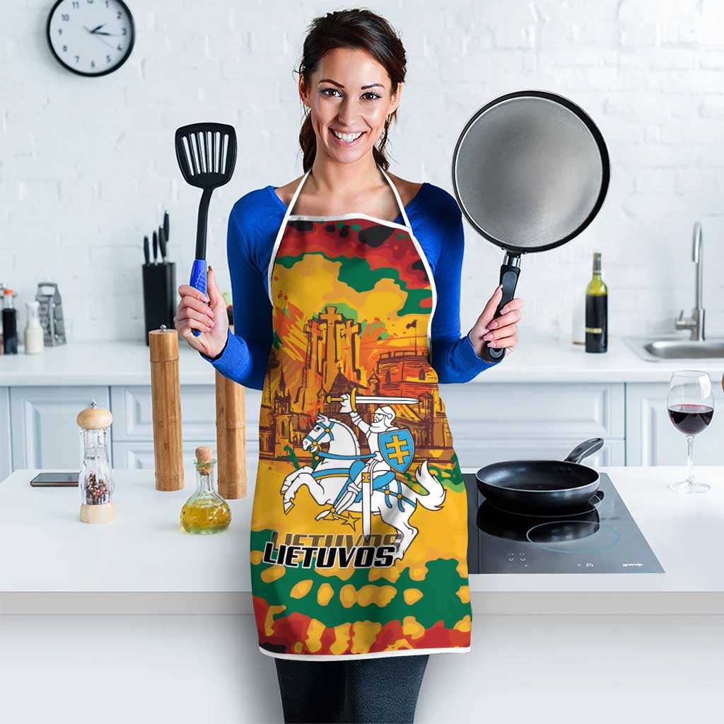 Lithuania Independence Day Apron Vytis Knight National Pride