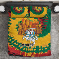 Lithuania Independence Day Bedding Set Vytis Knight National Pride