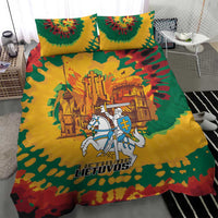 Lithuania Independence Day Bedding Set Vytis Knight National Pride