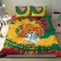 Lithuania Independence Day Bedding Set Vytis Knight National Pride
