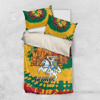 Lithuania Independence Day Bedding Set Vytis Knight National Pride