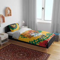 Lithuania Independence Day Bedding Set Vytis Knight National Pride