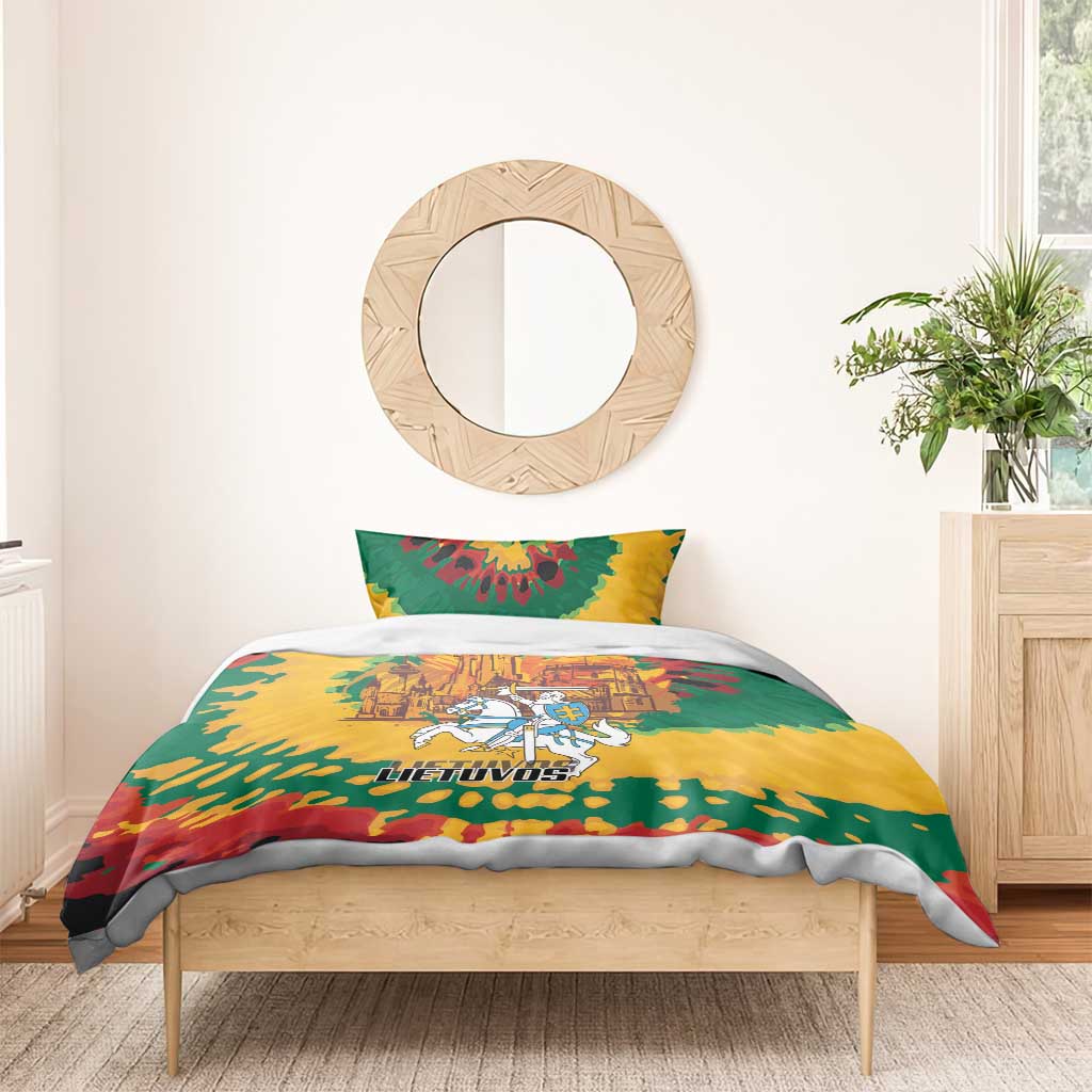 Lithuania Independence Day Bedding Set Vytis Knight National Pride