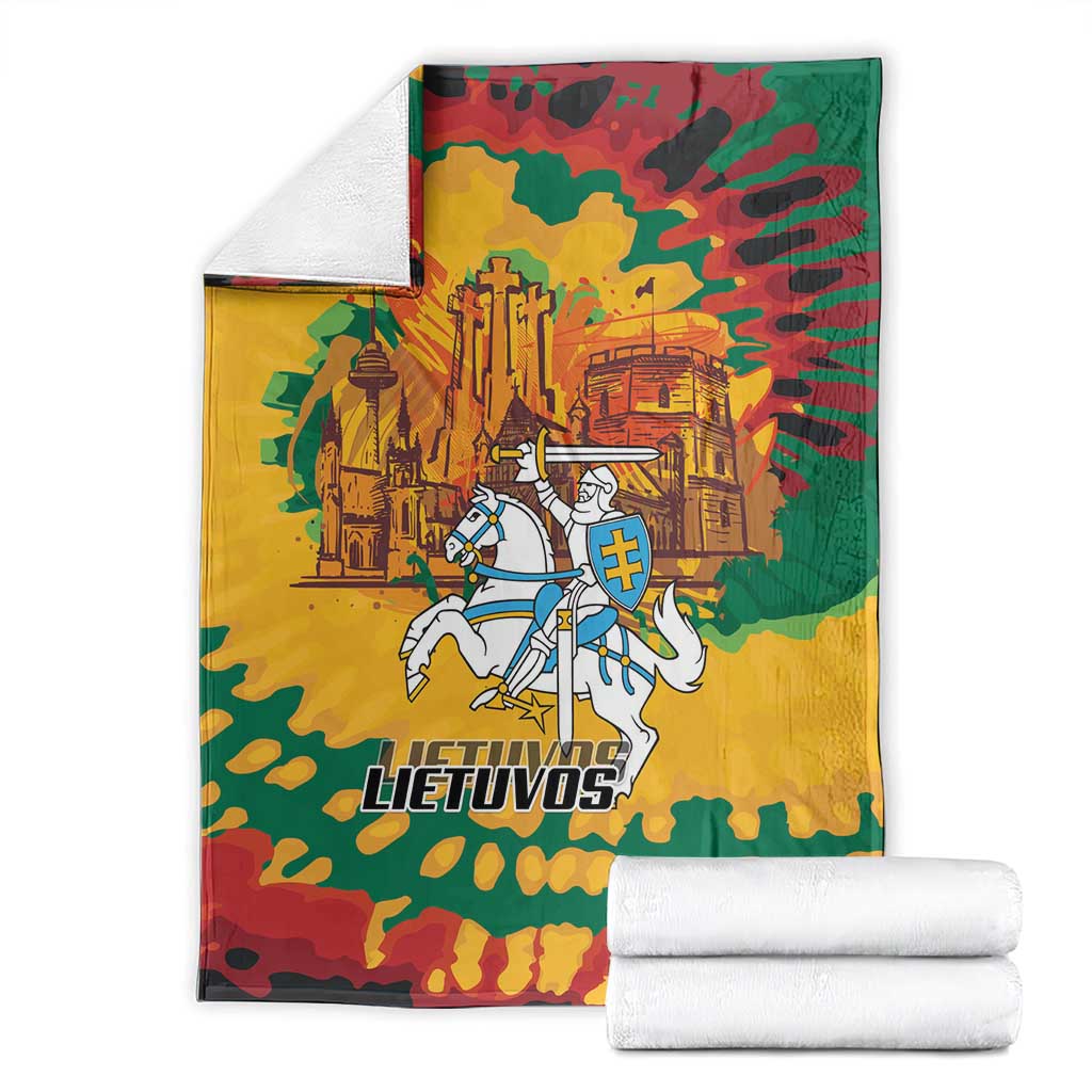 Lithuania Independence Day Blanket Vytis Knight National Pride