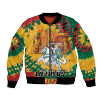 Lithuania Independence Day Bomber Jacket Vytis Knight National Pride