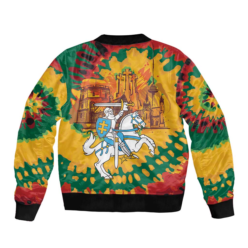 Lithuania Independence Day Bomber Jacket Vytis Knight National Pride