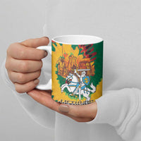 Lithuania Independence Day Ceramic Mug Vytis Knight National Pride