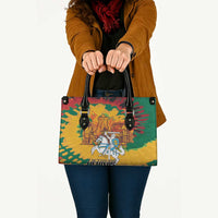 Lithuania Independence Day Leather Bag Vytis Knight National Pride