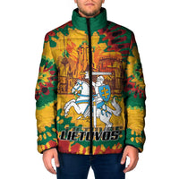 Lithuania Independence Day Padded Jacket Vytis Knight National Pride