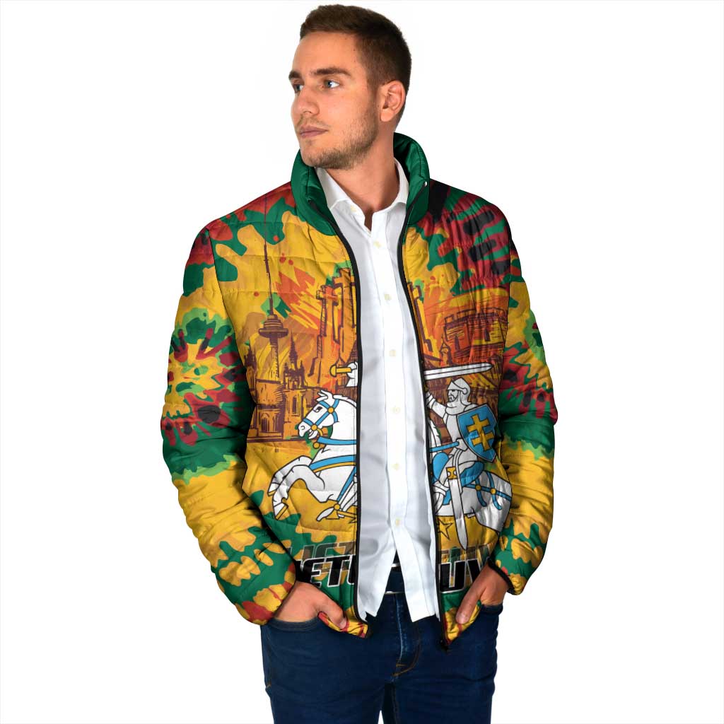 Lithuania Independence Day Padded Jacket Vytis Knight National Pride