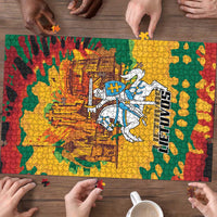 Lithuania Independence Day Puzzle Vytis Knight National Pride