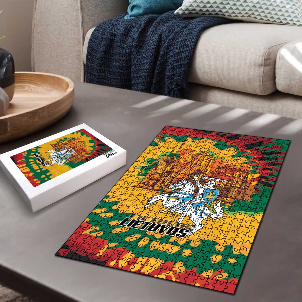 Lithuania Independence Day Puzzle Vytis Knight National Pride