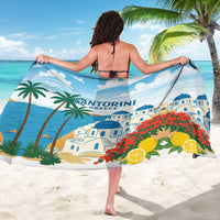 Greece Santorini Sarong Greek Island Blue Dome Architecture Art