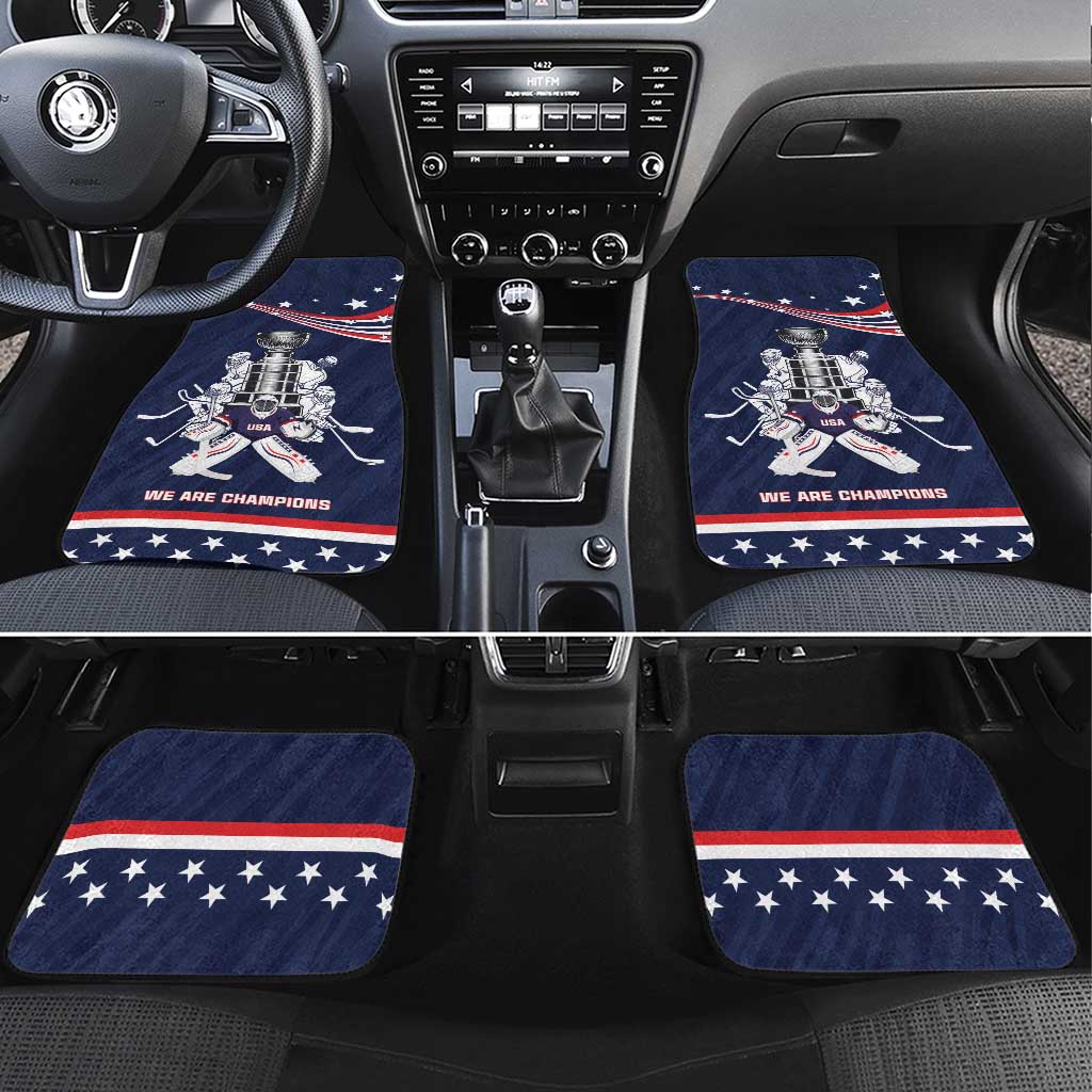 United States Ice Hockey Car Mats USA We Are Champions 2025