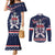 United States Ice Hockey Couples Matching Mermaid Dress and Long Sleeve Button Shirt USA We Are Champions 2025