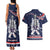 United States Ice Hockey Couples Matching Tank Maxi Dress and Hawaiian Shirt USA We Are Champions 2025