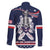 United States Ice Hockey Family Matching Long Sleeve Bodycon Dress and Hawaiian Shirt USA We Are Champions 2025