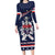 United States Ice Hockey Family Matching Long Sleeve Bodycon Dress and Hawaiian Shirt USA We Are Champions 2025