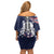 United States Ice Hockey Family Matching Off Shoulder Short Dress and Hawaiian Shirt USA We Are Champions 2025