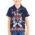 United States Ice Hockey Family Matching Off Shoulder Short Dress and Hawaiian Shirt USA We Are Champions 2025