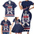 United States Ice Hockey Family Matching Short Sleeve Bodycon Dress and Hawaiian Shirt USA We Are Champions 2025