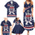 United States Ice Hockey Family Matching Summer Maxi Dress and Hawaiian Shirt USA We Are Champions 2025