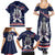 United States Ice Hockey Family Matching Summer Maxi Dress and Hawaiian Shirt USA We Are Champions 2025