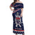 United States Ice Hockey Off Shoulder Maxi Dress USA We Are Champions 2025