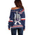 United States Ice Hockey Off Shoulder Sweater USA We Are Champions 2025