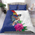 Furstentum Liechtenstein Bedding Set Kestrel With Alpine Rose Flower