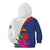 Furstentum Liechtenstein Kid Hoodie Kestrel With Alpine Rose Flower