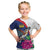 Furstentum Liechtenstein Kid T Shirt Kestrel With Alpine Rose Flower